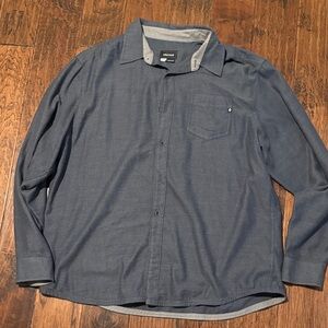Marmot Blue Casual Button Down Shirt